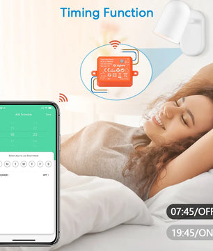 LoraTap 10A Plastic Wireless Switch Socket Relay Module Kit