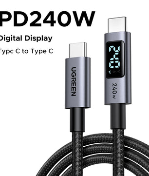 Ugreen PD3.1 240W Digital Display Type-C Charging Cable
