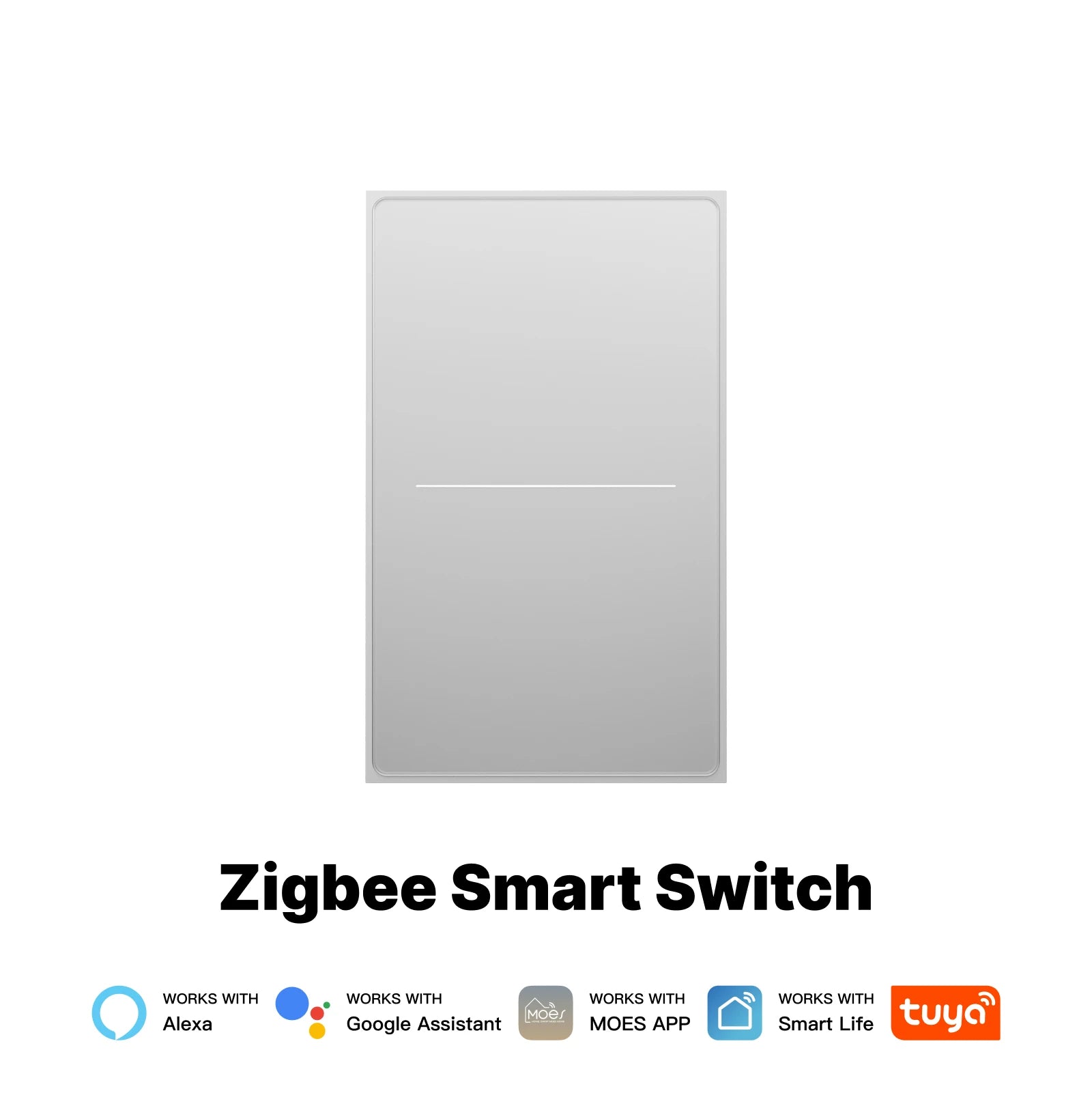 MOES ZigBee 2-IN-1 Star Feather Smart Switch with APP Control