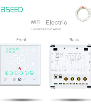 Bseed Alloy LED Touch Screen Wifi APP Control Thermostat Module