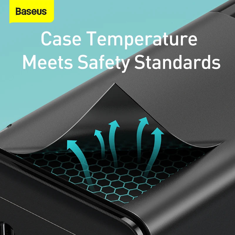 Baseus 65W USB Type-C Charger For iPhone 12 Pro Max and MacBook