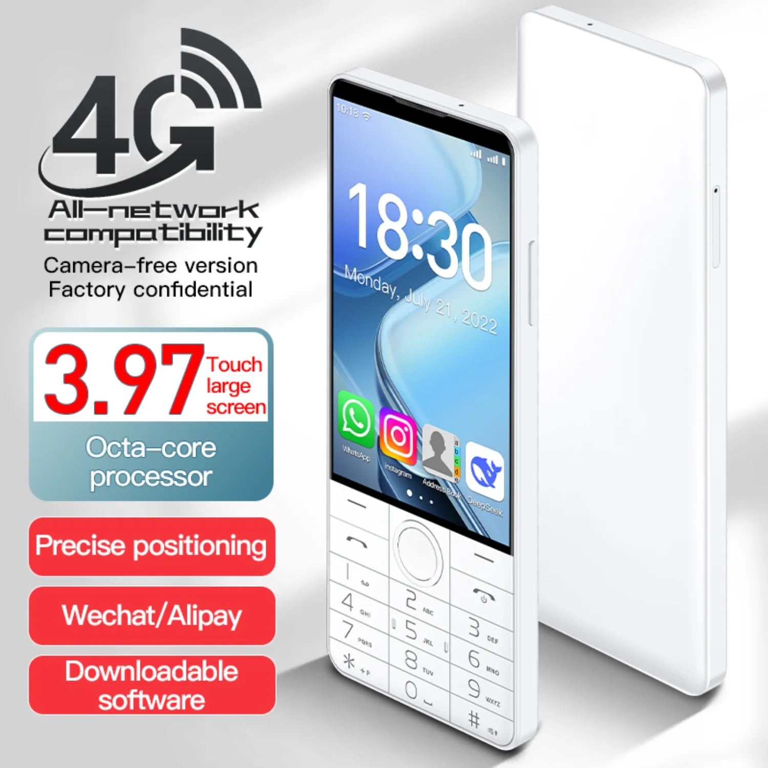 2600mAh 16MP DOOV R70 4G Touch Normal Screen Smartphone