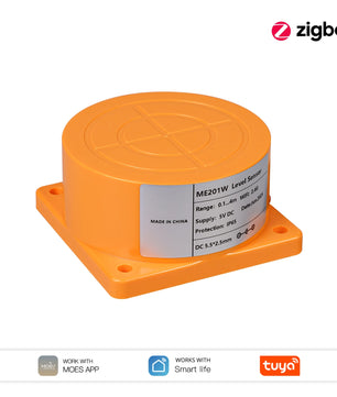 Moes Plastic Smart Ultrasonic Liquid Level Water Tank Sensor