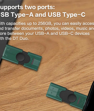 Type-C and USB-A Pendrive Original U Disk for iPhone 15 Smartphone