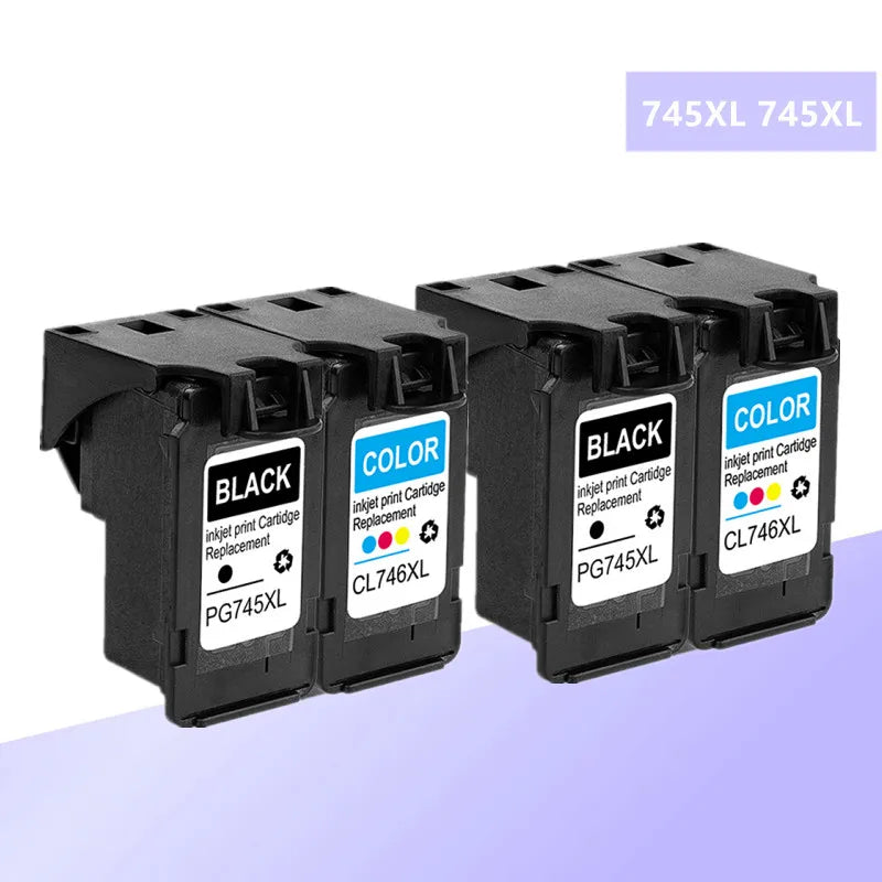 745XL 746XL PG745 CL746 for canon ink cartridge PG 745 CL 746 XL for Pixma MG2470 MG2570 MG2970 IP2870 IP2872 Printer