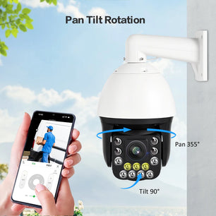 Boavision 5MP Auto Tracking Humanoid Detection Surveillance Camera