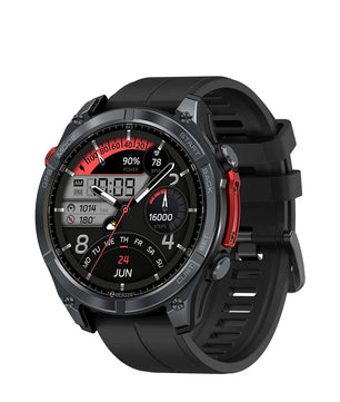 Silica Gel Amoled Screen Waterproof Android Round Smartwatch