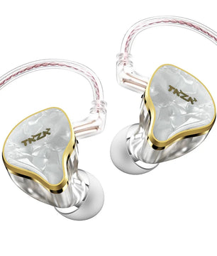 Metal Wired Dynamic Vocalism HiFi Monitor Dual Earphones with 2Pin