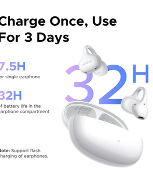 Metal Dynamic Vocalism Bluetooth Wireless Open Earphones