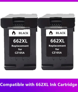 662XL Ink Cartridge Compatible For HP Deskjet 1015 1515 2515 2545 2645 3545