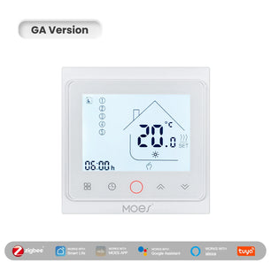 MOES ZigBee Plastic Smart Thermostat with Alexa Google Home