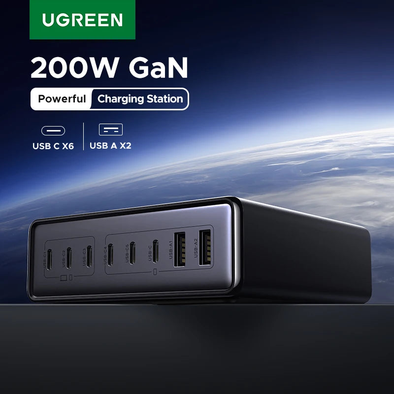 Ugreen 100W Alloy USB Type-C Charger For Desktop