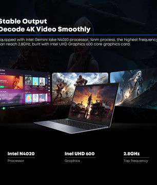 256GB HeroBook Plus 14.1 Inch UHD Screen Window 11 Laptop