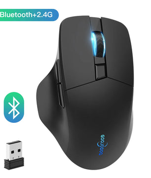 4000 DPI 2.4G USB Bluetooth Support Optical Sensor Wireless Mouse