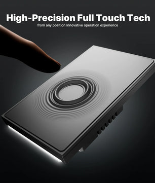 MOES 2-IN-1WiFi Star Feather Smart Touch Switch with Alexa Google Home