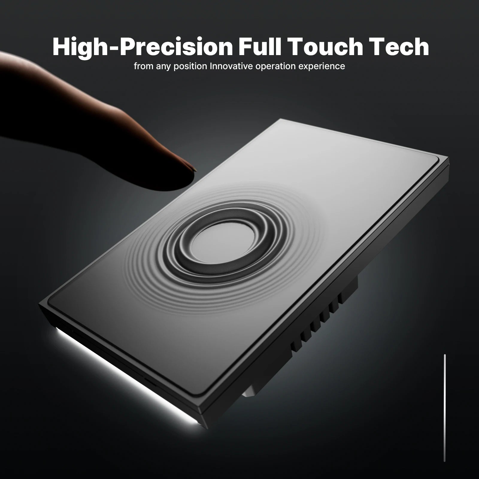 MOES 2-IN-1WiFi Star Feather Smart Touch Switch with Alexa Google Home