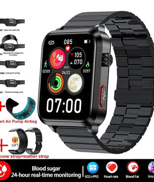 Silica Gel ECG Precise Detection Health Bluetooth Smart Watch