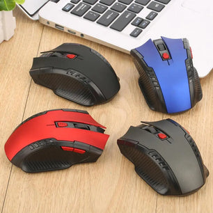 1200DPI Trackball Wireless Gamer Mouse With 6 Buttons and 1 Roller