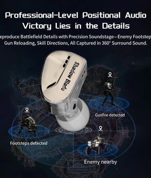 CVJ Metal 3.5mm Hybrid Technology Wired Bluetooth Earphones