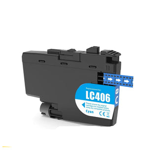 LC406 Ink Cartridge Compatible For Brother MFC-J4335DW J6955DW