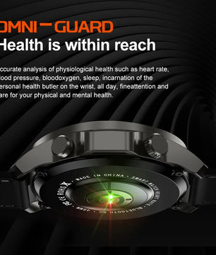 Alloy Waterproof Android Round Shaped Bluetooth Smartwatch