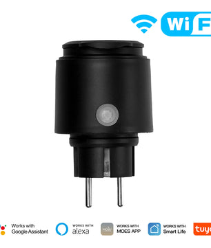 MOES 16A EU Socket WiFi Smart Plug with Alexa Google Home