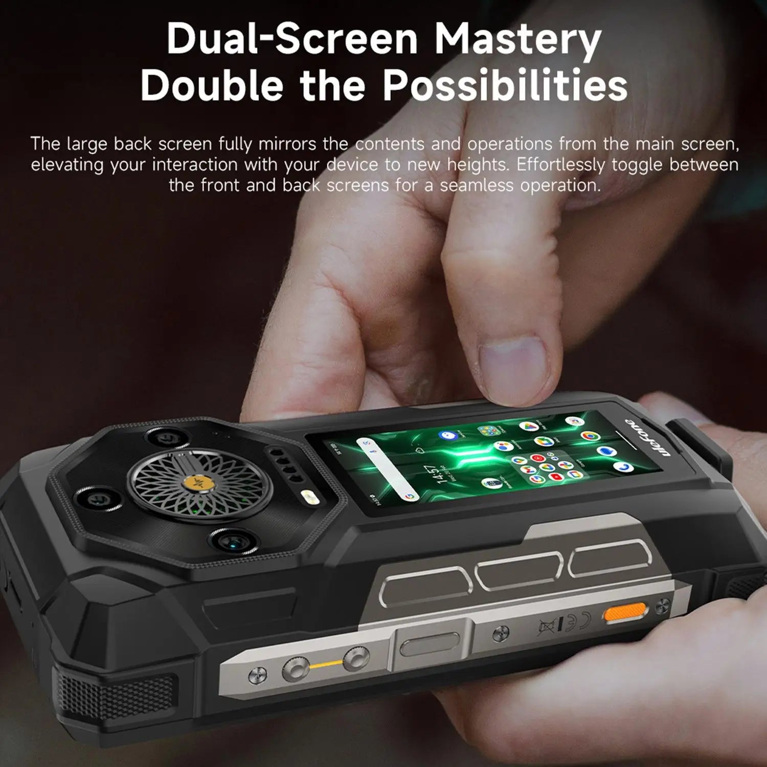 32GB+512GB Armor 33 Pro Rugged 5G Dual Screen Smartphones