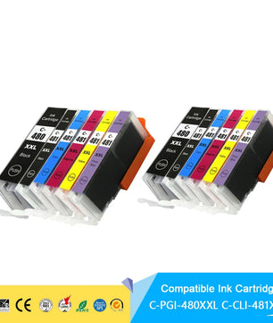 480XXL-481XXL Ink Cartridge For Canon PIXMA TS8140/TS9140 Printer