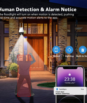 Boavision 2MP 4G Auto Tracking Two Way Audio Dome Camera