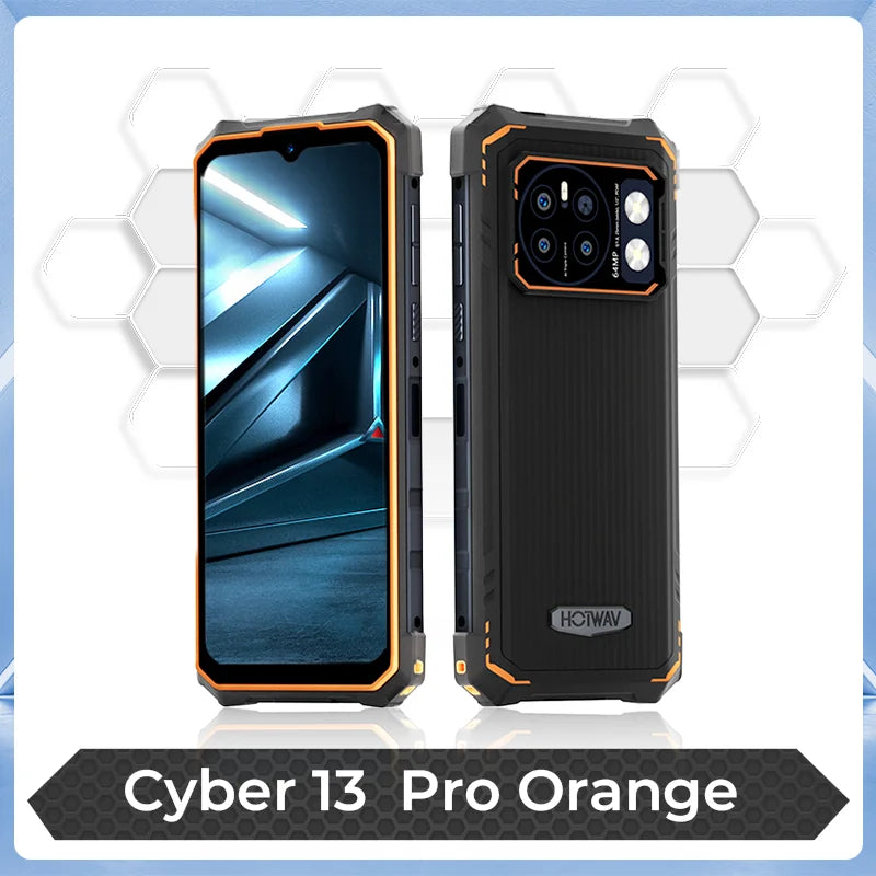 7500mAh 128GB Cyber 13 Pro Android Rugged Smartphones