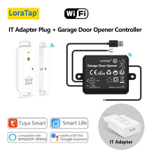 LoraTap Plastic HomeKit Smart Remote Control Garage Door Opener