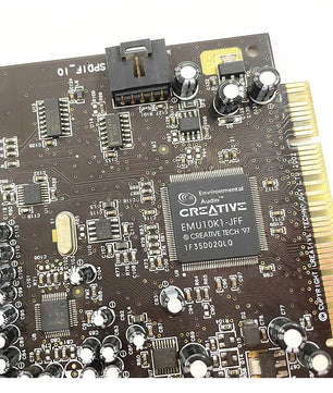 SB Live 5.1 Original Creative Debugging PCI-E Sound Card