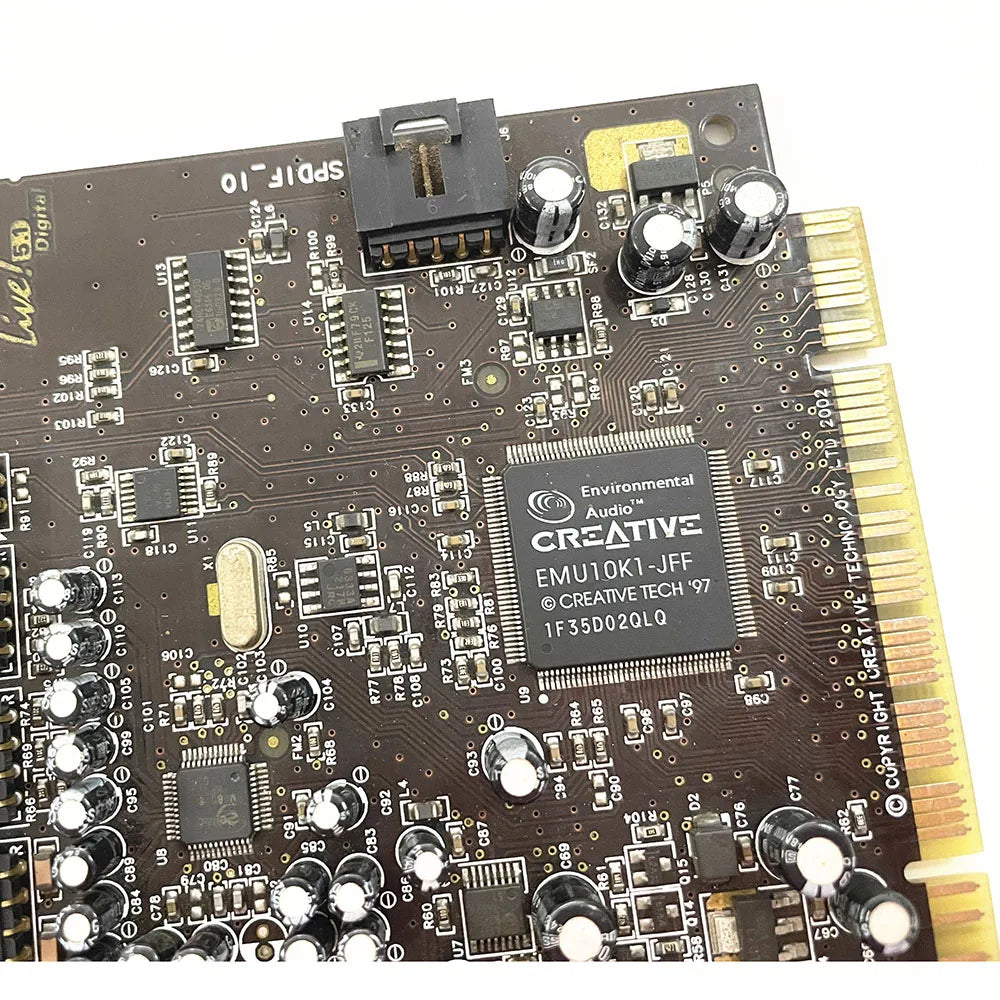 SB Live 5.1 Original Creative Debugging PCI-E Sound Card