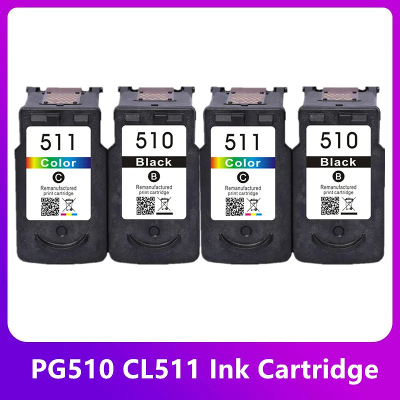 PG510 CL511 Ink Cartridge Compatible For Canon PIXMA IP2700 MP230 MP240