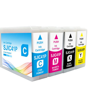 SJIC41P Ink Cartridge Compatible For Epson ColorWorks CW-4000u CW-4000e