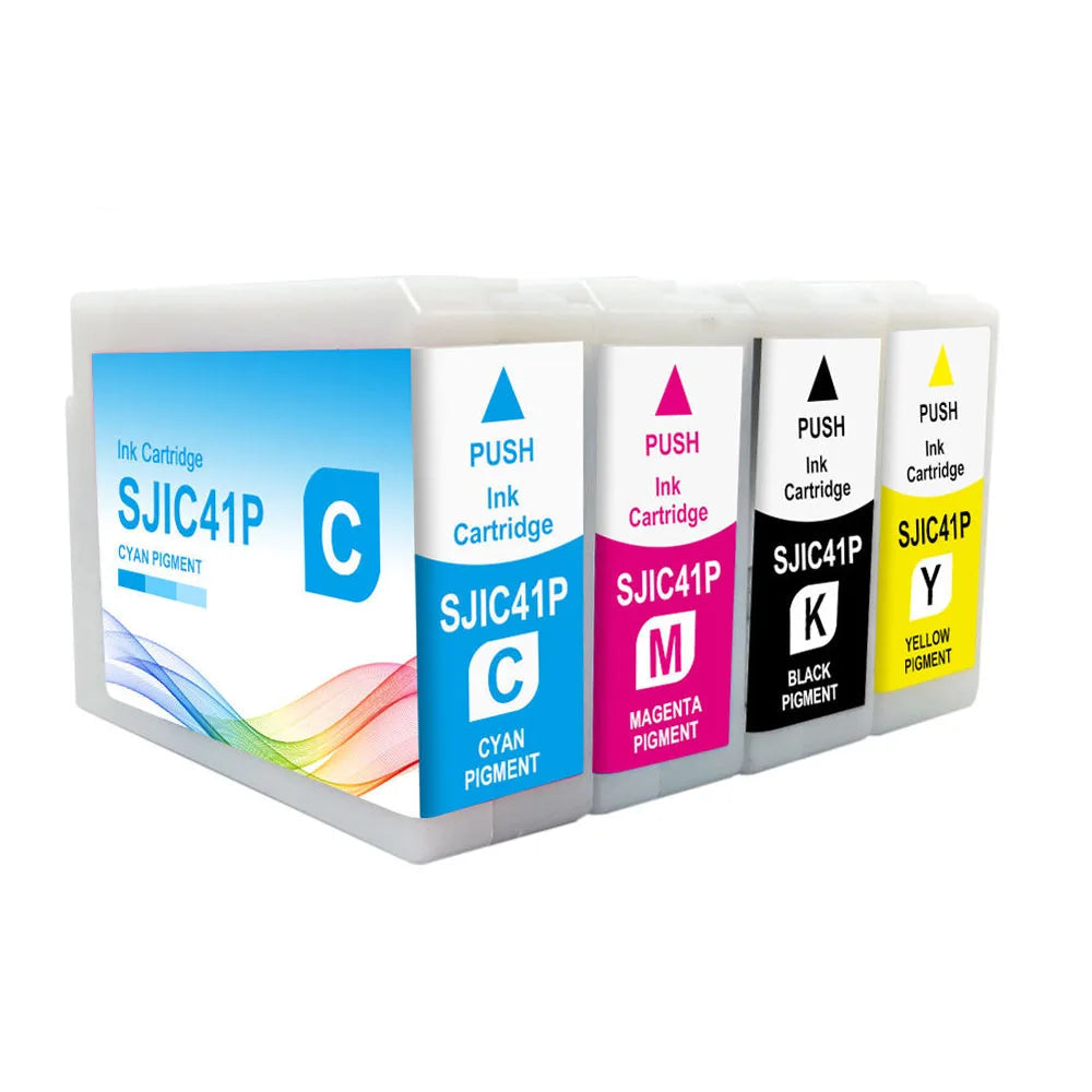 SJIC41P Ink Cartridge Compatible For Epson ColorWorks CW-4000u CW-4000e