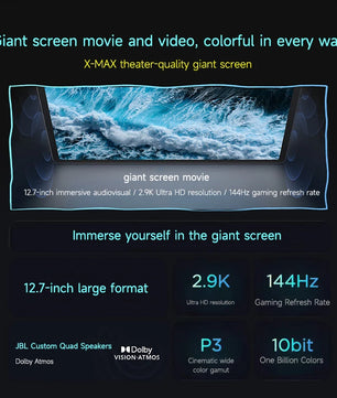 10200mAh Xiaoxin Pad pro 12.7 144Hz Fast Charging Lenovo Tablet