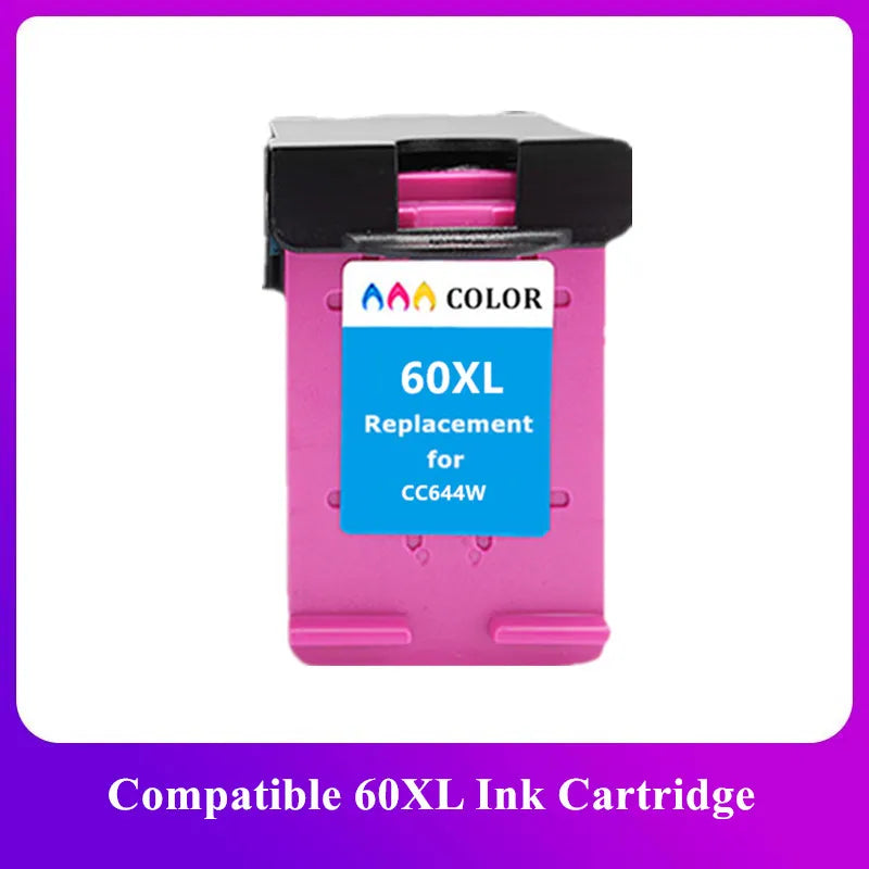 HP60XL Ink Cartridge Compatible For HP Deskjet F2480 F2420 F4480 F4580