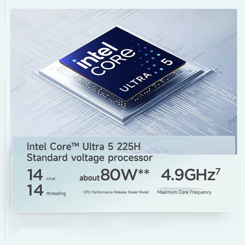 1TB 16" 32GB 165Hz Intel Core Ultra5 225H Bluetooth Lenovo Laptop