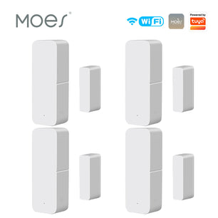 Moes Plastic 2.4GHz Smart Wireless WiFi Door Window Sensor