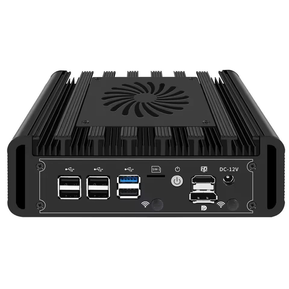 1TB 4GB Topton Intel i3 N300 N150 DDR5 Firewall Mini PC