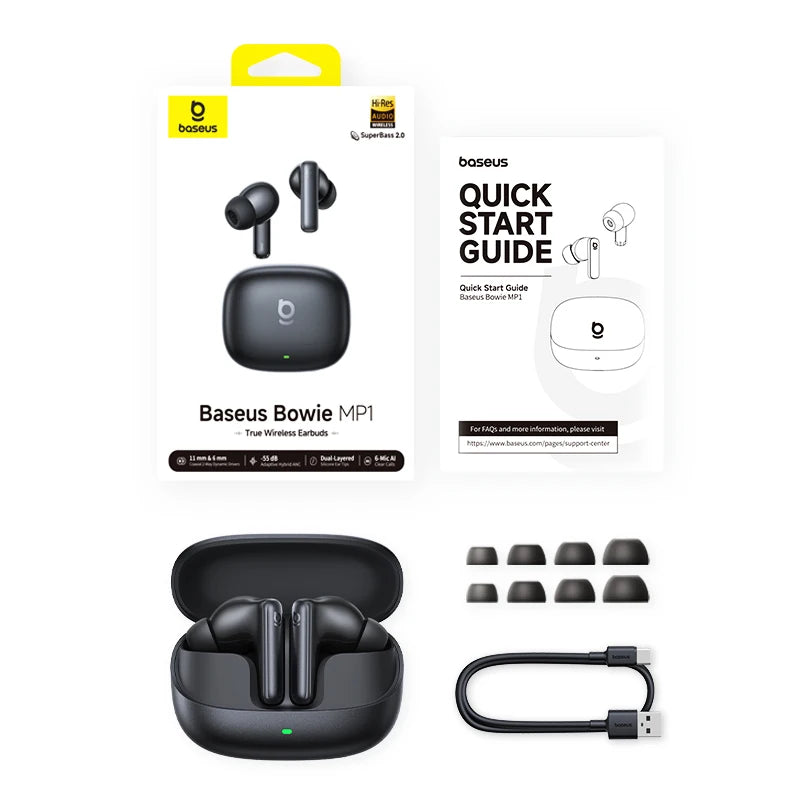 Plastic Dynamic Vocalism Bluetooth 6.0 Wireless Waterproof Earphones