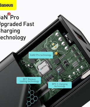 Baseus 65W USB Type-C Charger For iPhone 12 Pro Max and MacBook