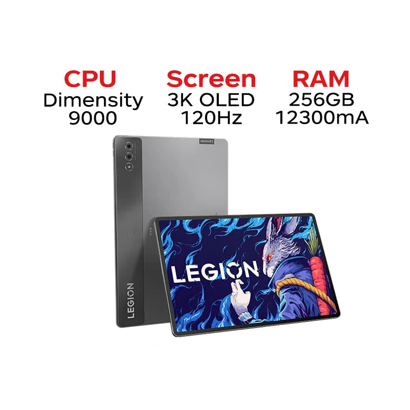 12300mA 14.5" 120Hz Fast Charging Lenovo Gaming Tablet