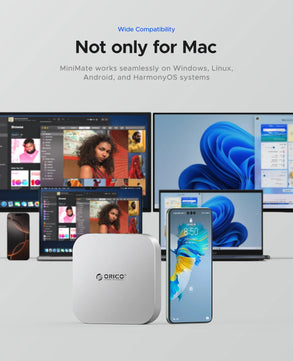 40Gbps 4TB External Solid State Drive Compatible For Mac Mini M4