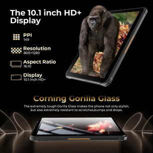 7500mAh 16MP 6GB RAM 256GB ROM HOTWAV R7 Rugged Tablet