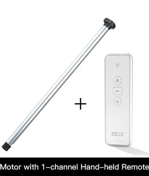 Moes Plastic Electric Remote Control Tubular Roller Blind Motor