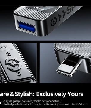 128GB-256GB USB Type-C 3.2 Gen 2 Pen Drive For Iphone 