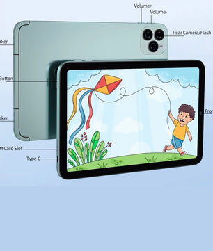 Sauenaneo 4GB/64GB 6000mAh Large Battery Android Tablet