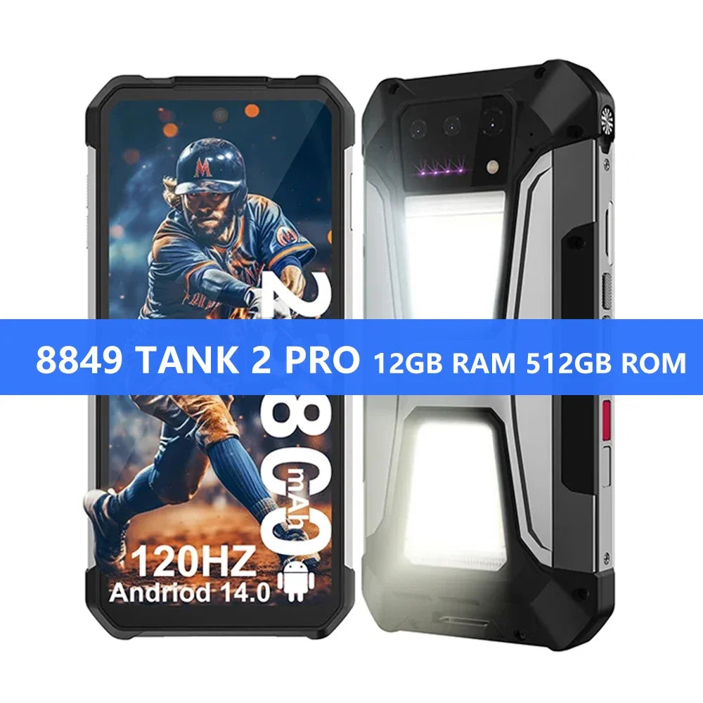 Tank 2 PRO Rugged Android Normal Screen Fast Charging Smartphone